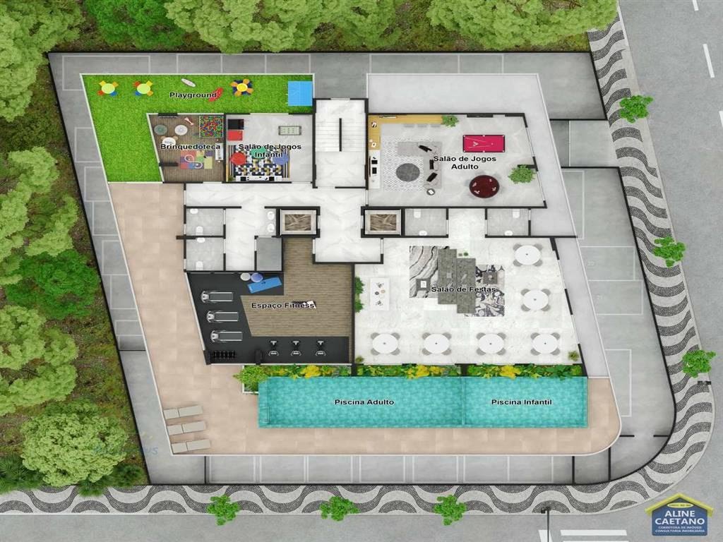 Apartamento à venda com 3 quartos, 2 suítes, 2 vagas e 126m² no Aviação, Praia Grande (SP) — foto 29 de 30