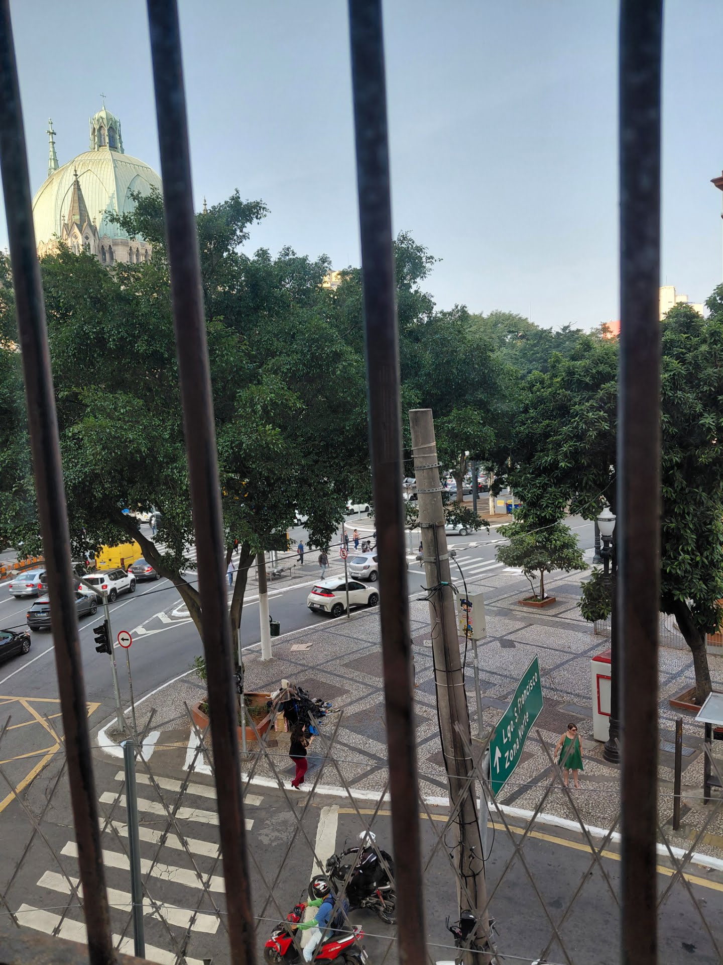 Vista da primeira sala