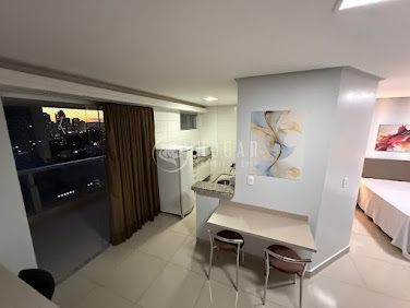 Flat no Setor Bueno em Goiânia com 44m² para Locação