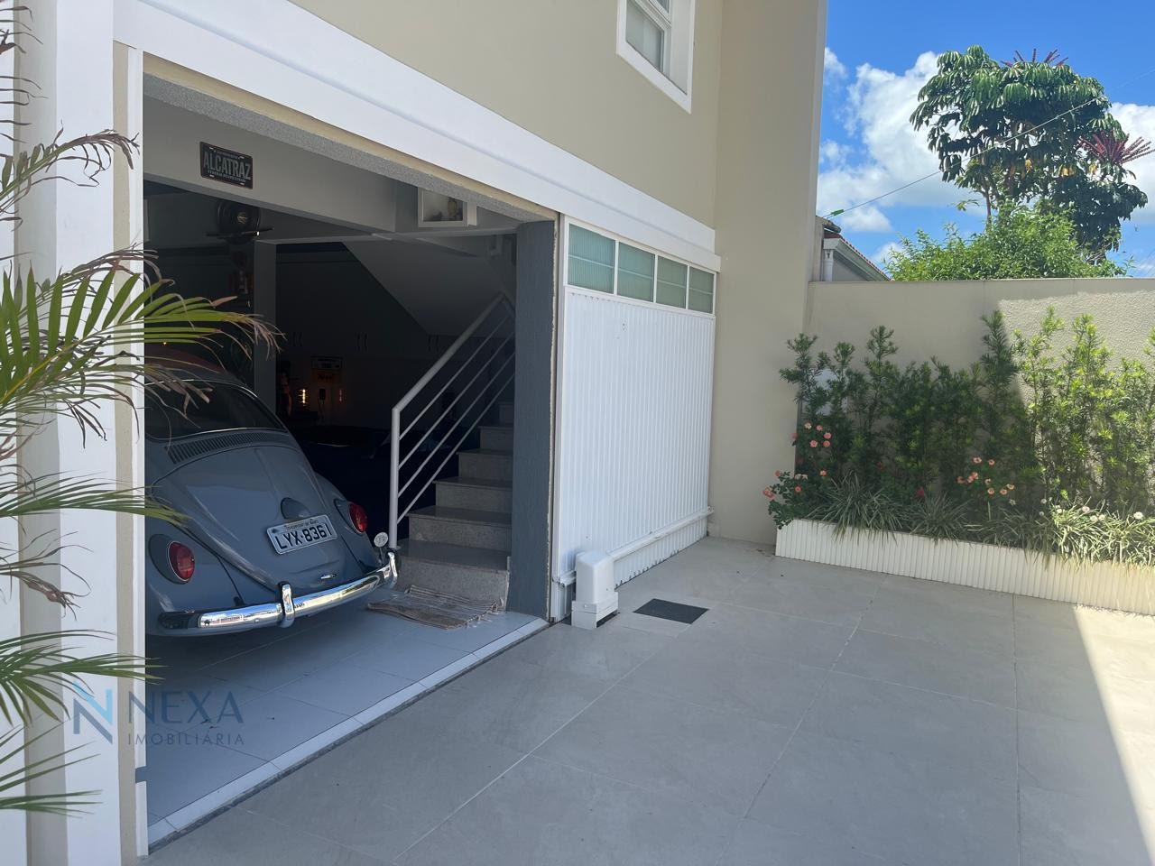 garagem coberta