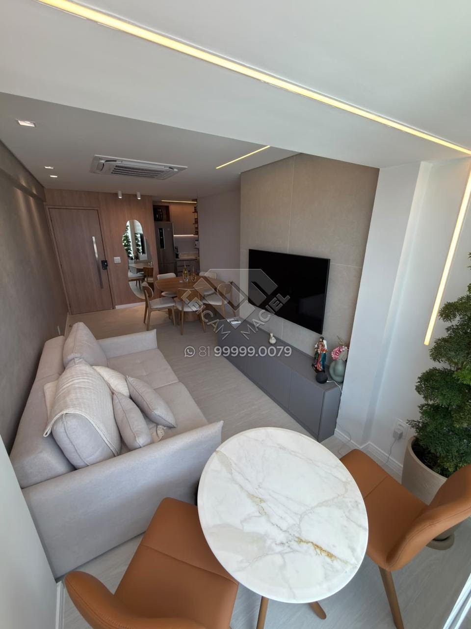Compre Apartamento 3 quartos à venda em Campo Grande, Recife. 61m² , 3 quartos (1 suíte), Porteira fechada, andar alto, lazer completo e 1 vaga de garagem coberta. Confira e agende sua visita com Leicam Maciel!