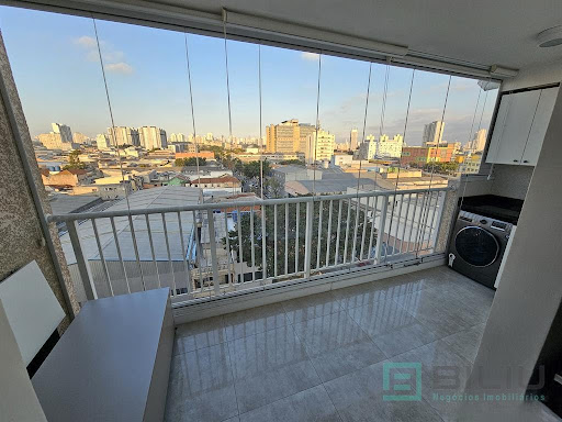 Apartamento com Varanda Vista Livre no Residencial Multy Home Mooca -  São Paulo