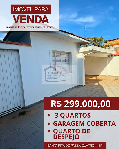 Casa em Vila Moda  -  Santa Rita do Passa Quatro