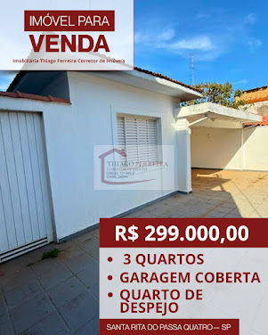 Casa em Vila Moda  -  Santa Rita do Passa Quatro