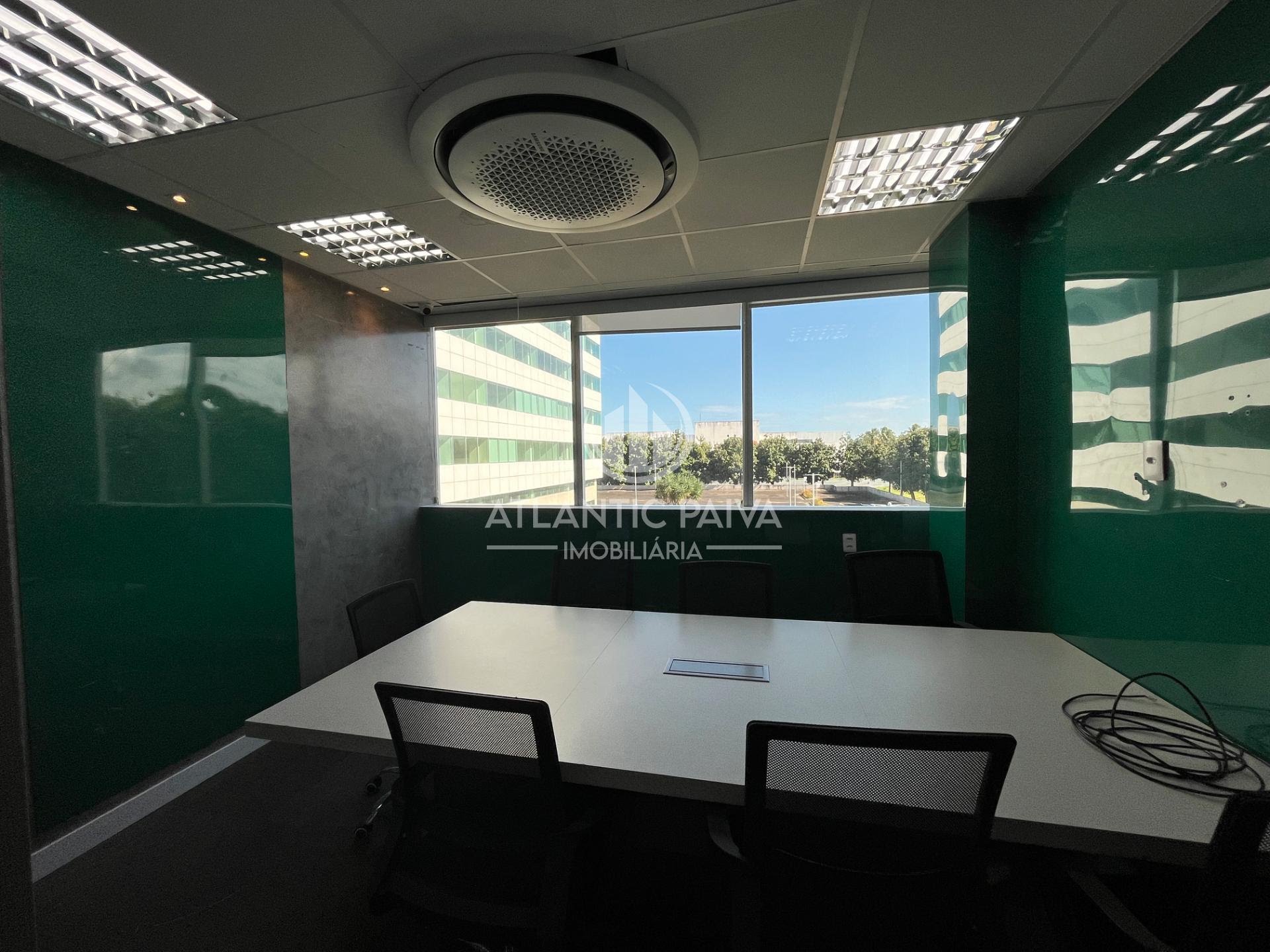 Novo Mundo Empresarial - Sala mobiliada 