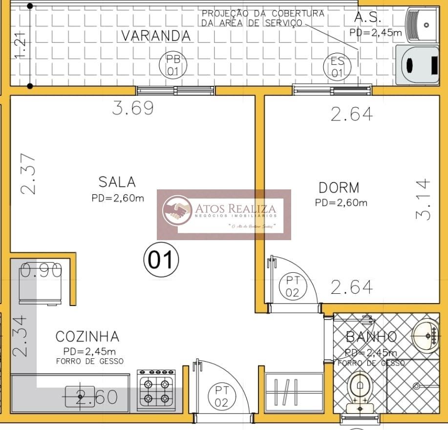 Apartamento para alugar com 1 quarto, 1 banheiro e 38m² no Vila Inglesa, São Paulo (SP) — foto 8 de 8