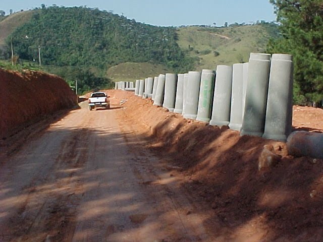 Tubulação p/ águas pluviais