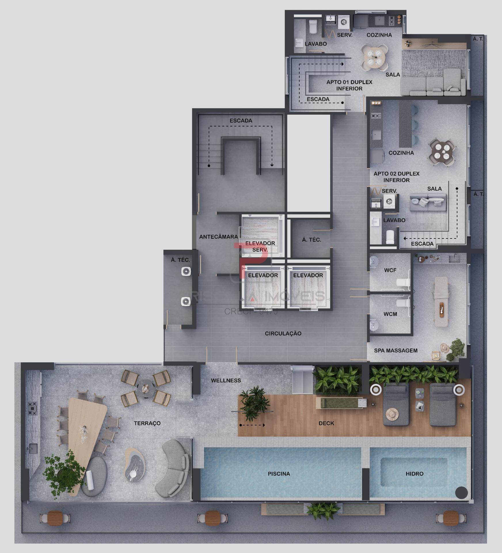 Apartamento à venda com 2 quartos, 1 suíte e 58m² no Altiplano Cabo Branco, João Pessoa (PB) — foto 12 de 20