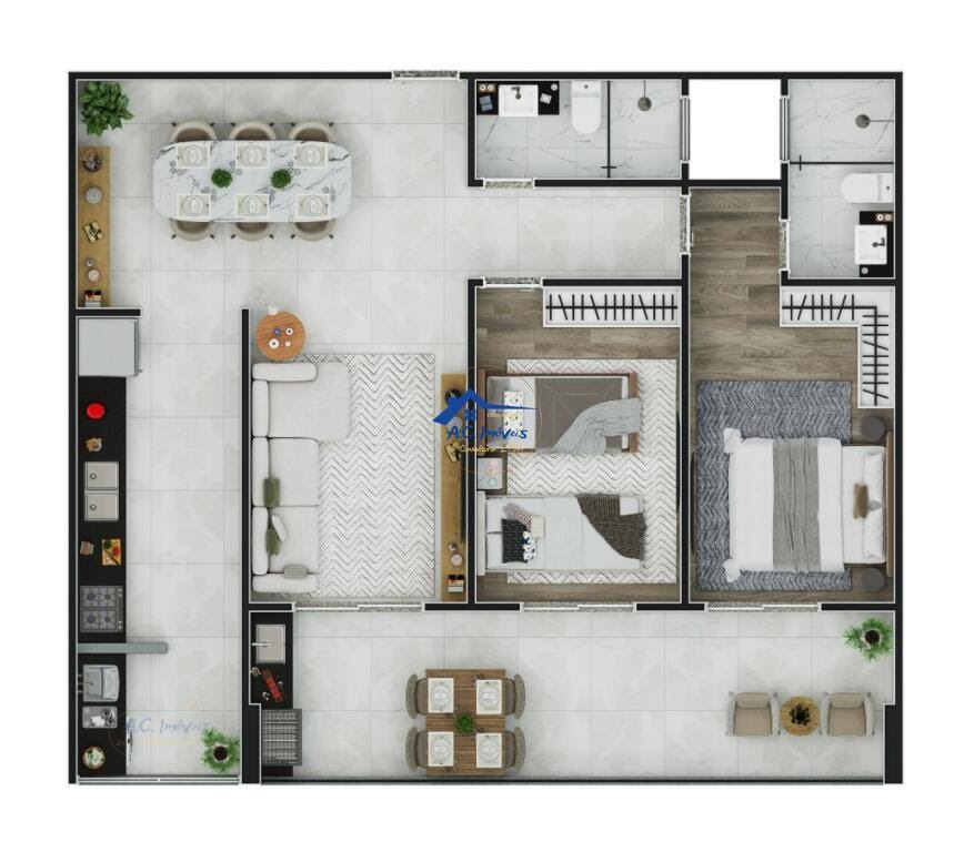 Apartamento à venda com 2 quartos, 1 suíte, 1 vaga e 87m² no Aviação, Praia Grande (SP) — foto 26 de 30