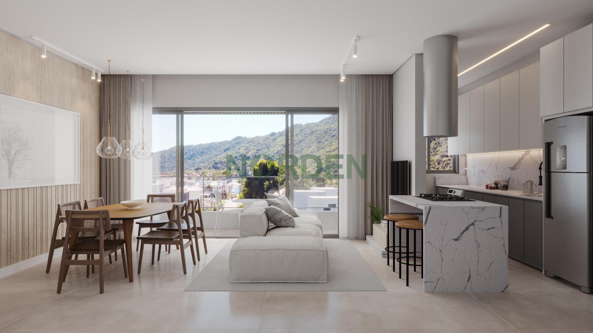 Apartamento de 81.45 m² com 2 quartos no Level Up, Cachoeira do Bom Jesus Leste