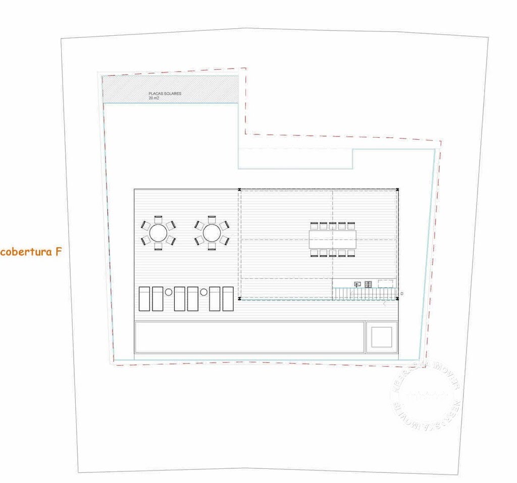 Pavimento cobertura duplex - superior