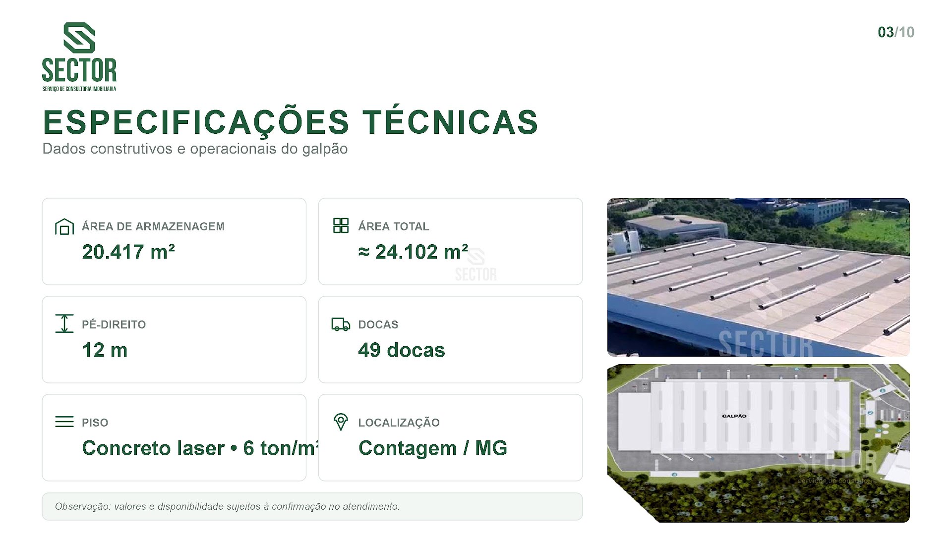 Apresentação Sector - Slide 3/10