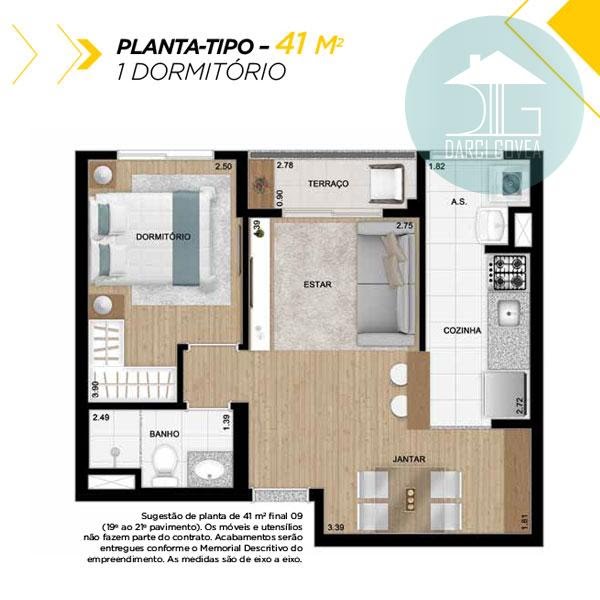 Apartamento à venda com 1 quarto, 1 banheiro e 41m² no Liberdade, São Paulo (SP) — foto 11 de 30