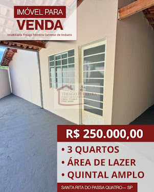 Casa em Condomínio da Serra  -  Santa Rita do Passa Quatro