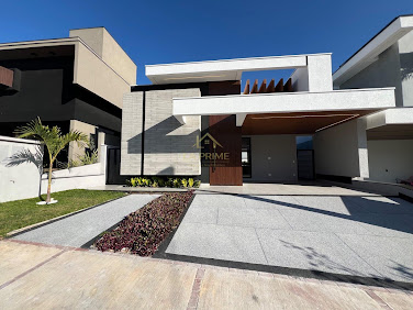 Casa em Condomínio em Votorantim em Sorocaba, 306m²,  03 dormitórios, 03 suíte , 04 vagas de garagem.