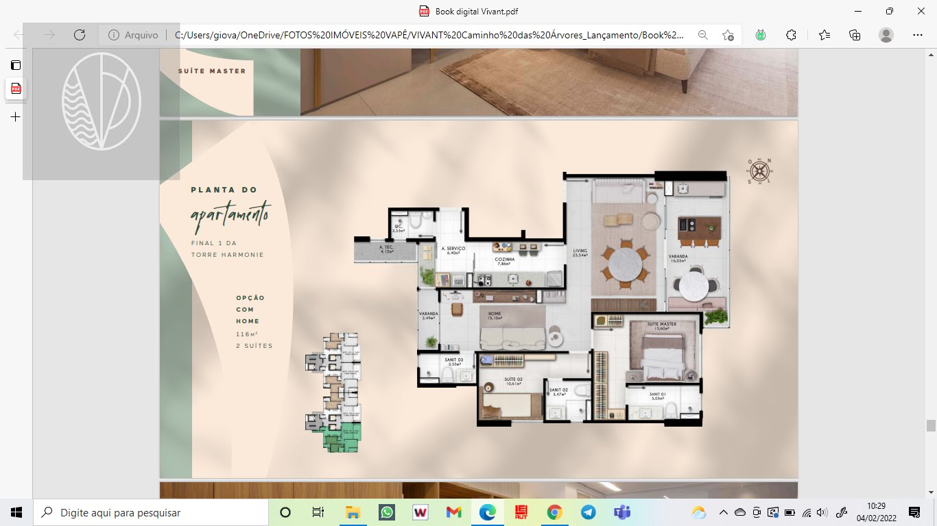 Apartamento à venda com 3 quartos, 3 suítes, 2 vagas e 116m² no Caminho das Arvores, Salvador (BA) — foto 26 de 30