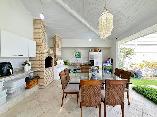 Área gourmet da casa à venda no Santa Marina