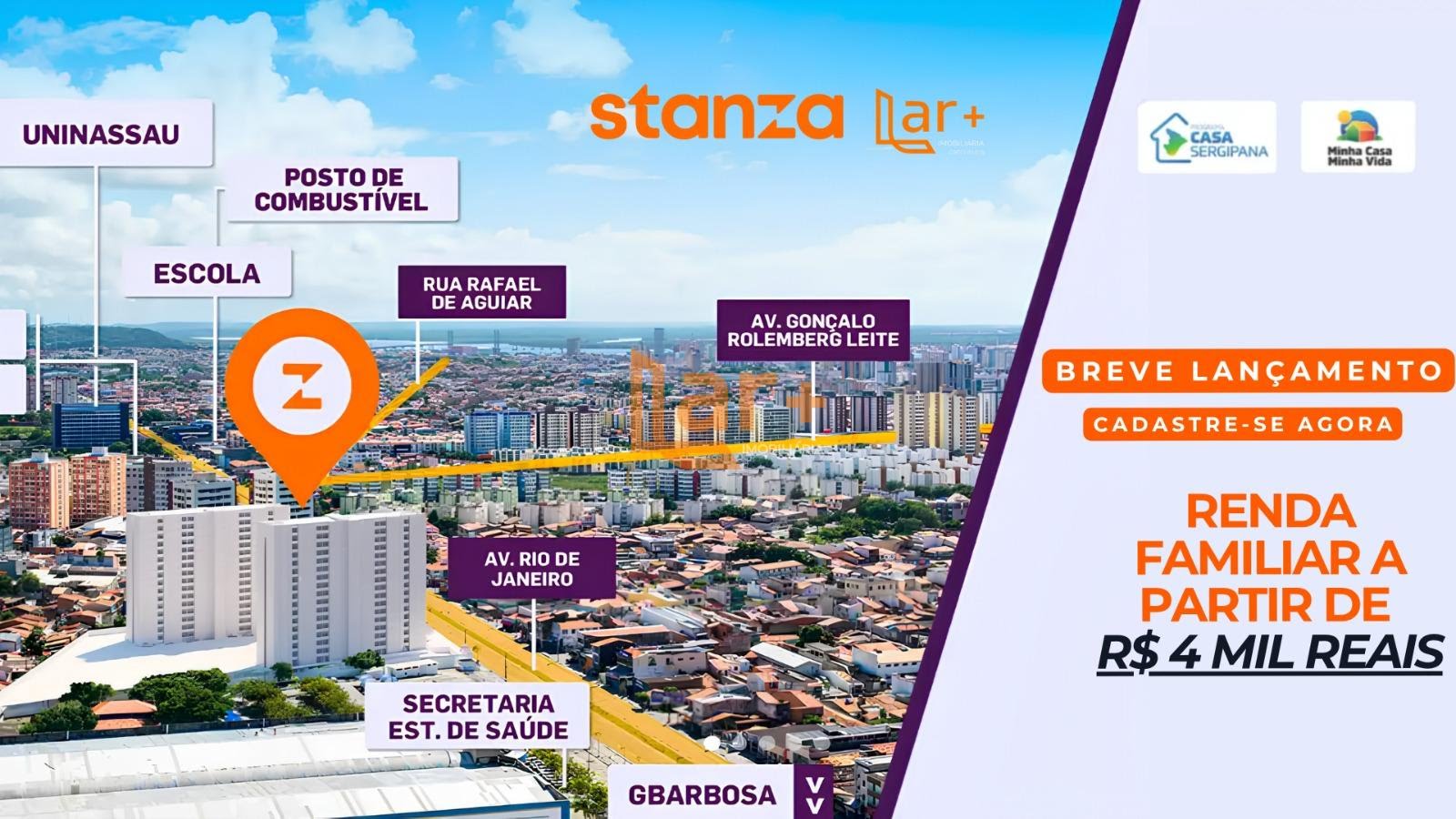 Apartamento à venda com 2 quartos, 2 banheiros, 1 vaga e 57m² no Siqueira Campos, Aracaju — foto principal
