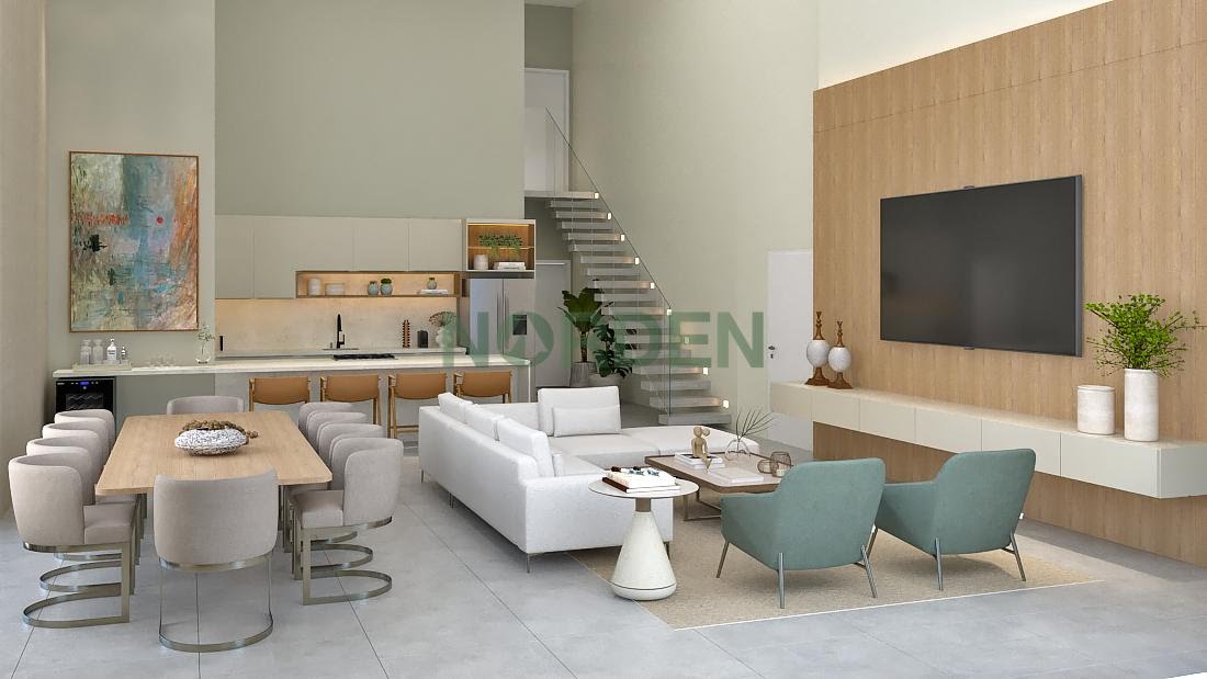 Apartamento Duplex de 136.96 m² com 3 quartos no Cacupé4 Náutico Residence, Cacupé