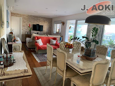 Apartamento para venda com 125 m² com 4 quartos