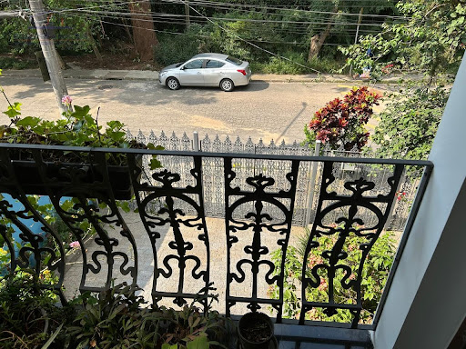 Vista da varanda na suíte