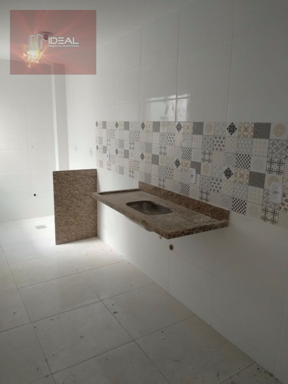 Kitnet Novíssimo no Vivendas do Coqueiro - Cozinha