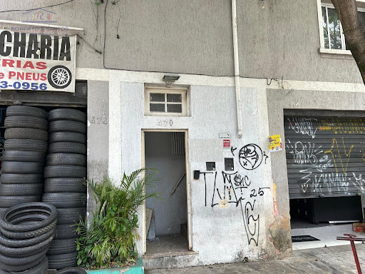 Entrada das salas