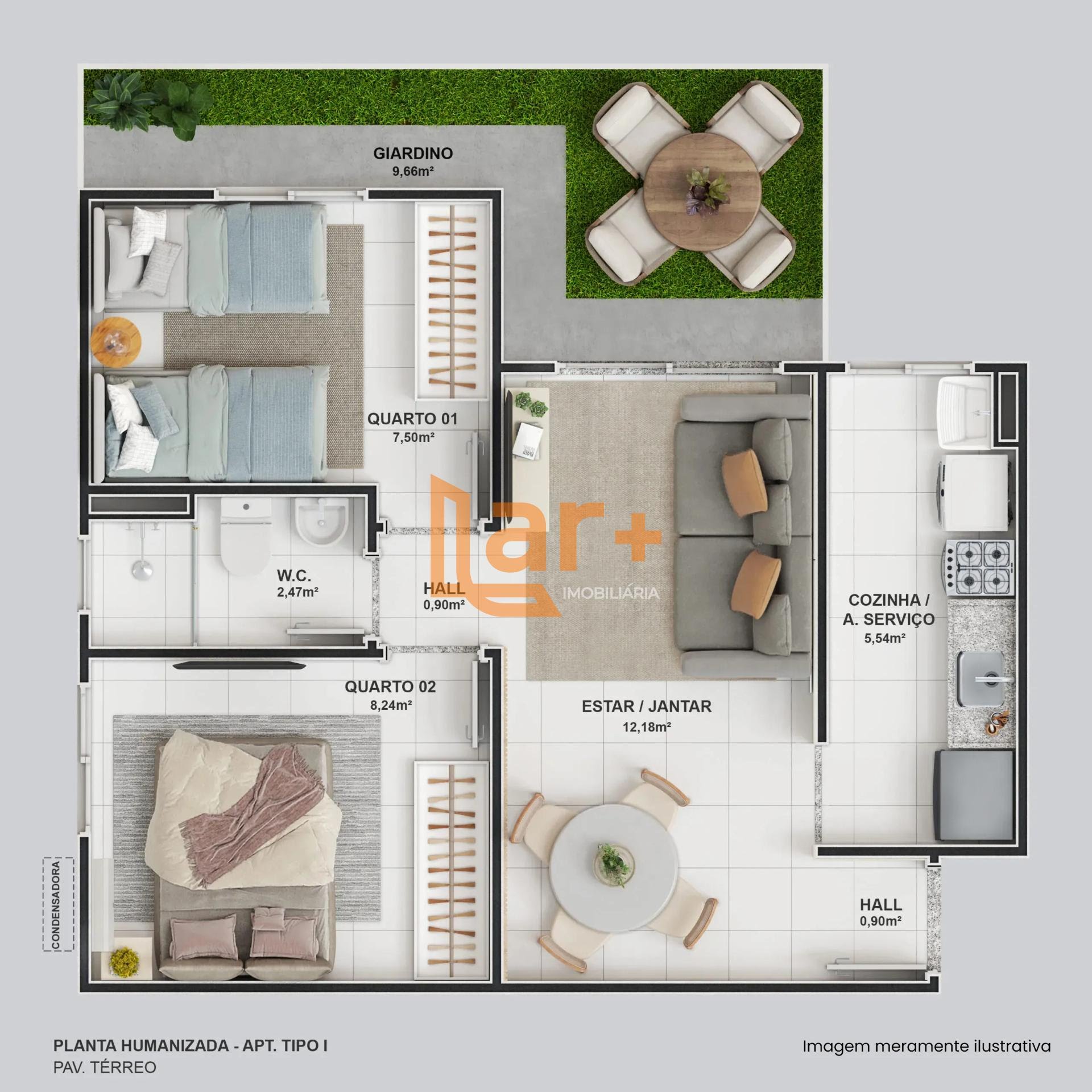 Apartamento à venda com 2 quartos, 1 banheiro, 1 vaga e 44m² no Soledade, Aracaju (SE) — foto 23 de 27