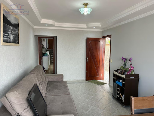Sala 2 ambientes com sanca