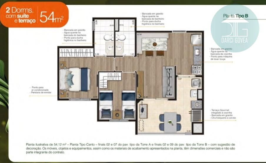 Apartamento à venda com 2 quartos, 1 suíte, 1 vaga e 54m² no Casa Verde, São Paulo (SP) — foto 2 de 23
