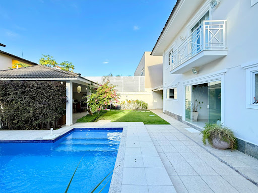 Área de lazer da casa à venda no Santa Marina