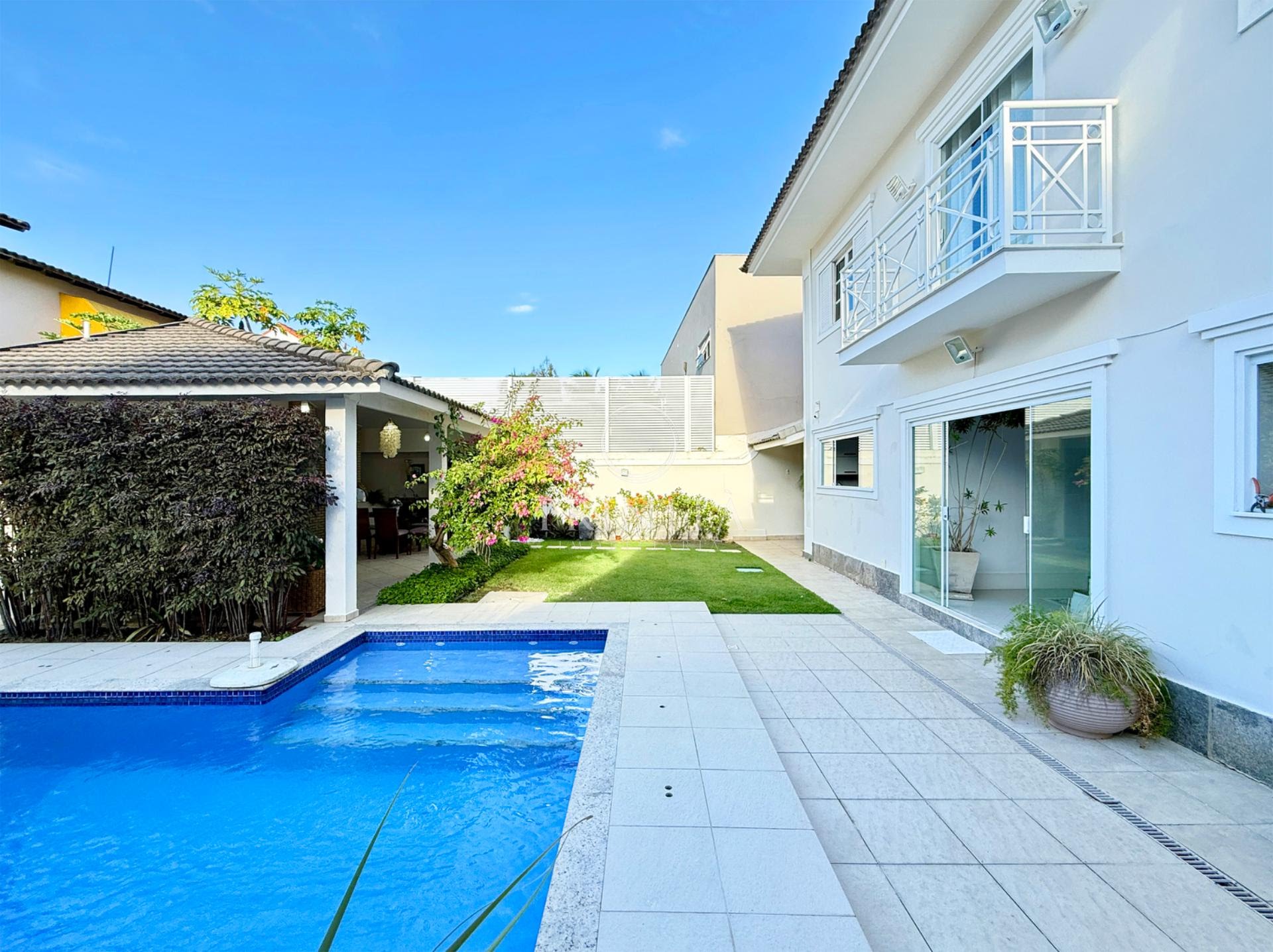 Área de lazer da casa à venda no Santa Marina