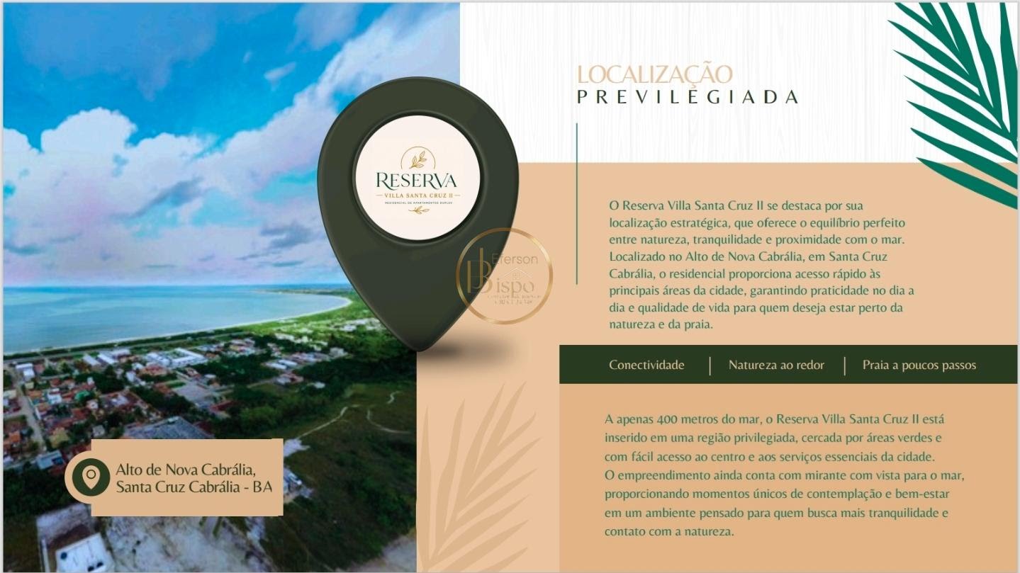Apartamento à venda com 2 quartos, 2 suítes, 1 vaga e 76m² no Praia dos Lenções, Santa Cruz Cabrália (BA) — foto 8 de 9