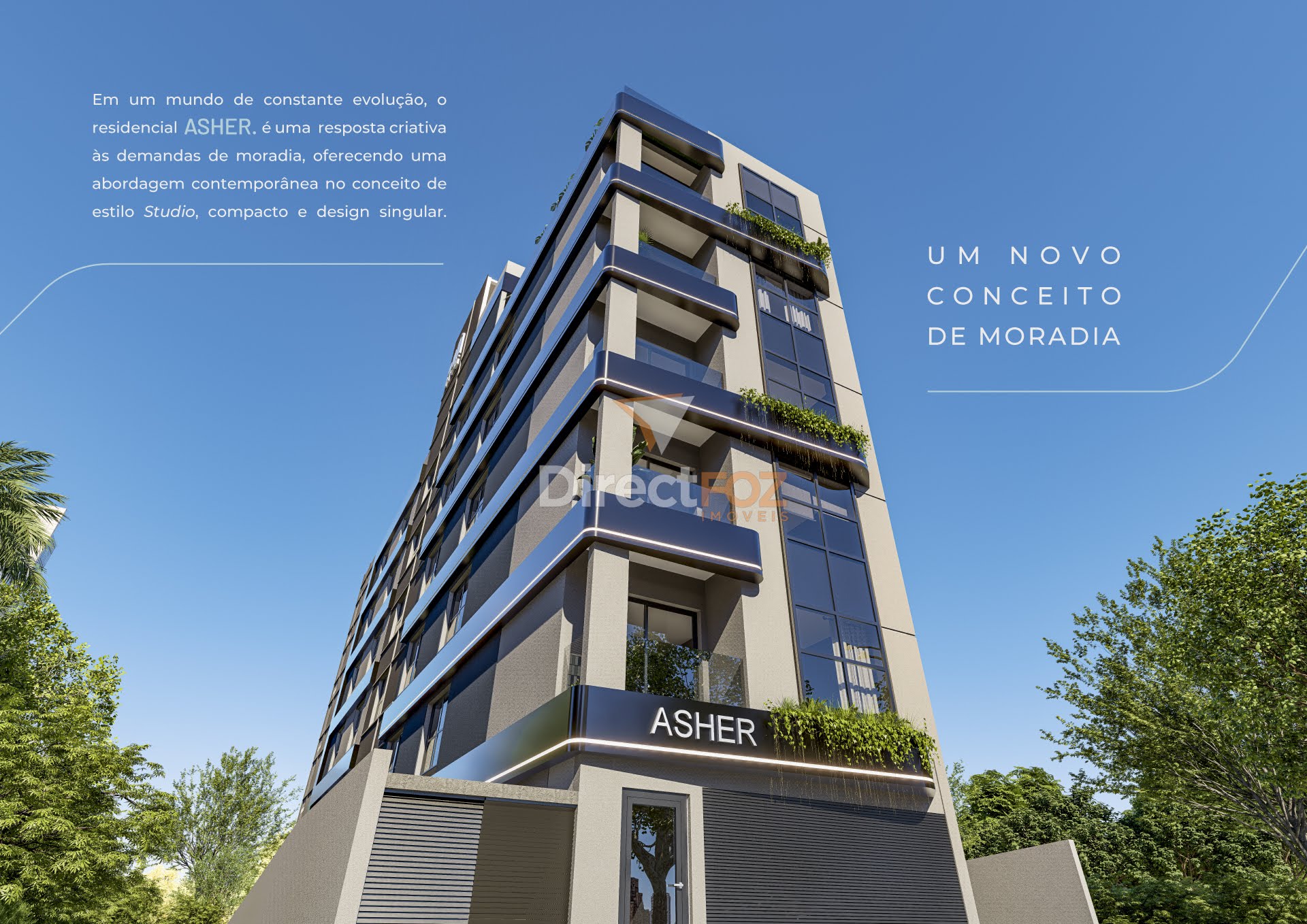 Estúdios à Venda no Residencial Asher em Foz do Iguaçu