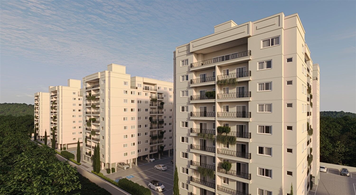 Apartamento à venda com 3 quartos, 3 banheiros, 2 vagas e 89m² no Centro, Biguaçu — foto principal
