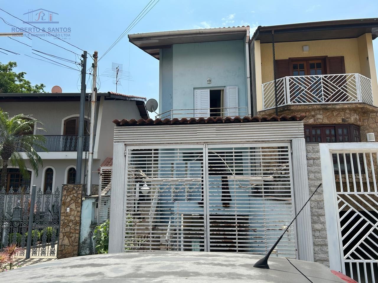 Vista do sobrado