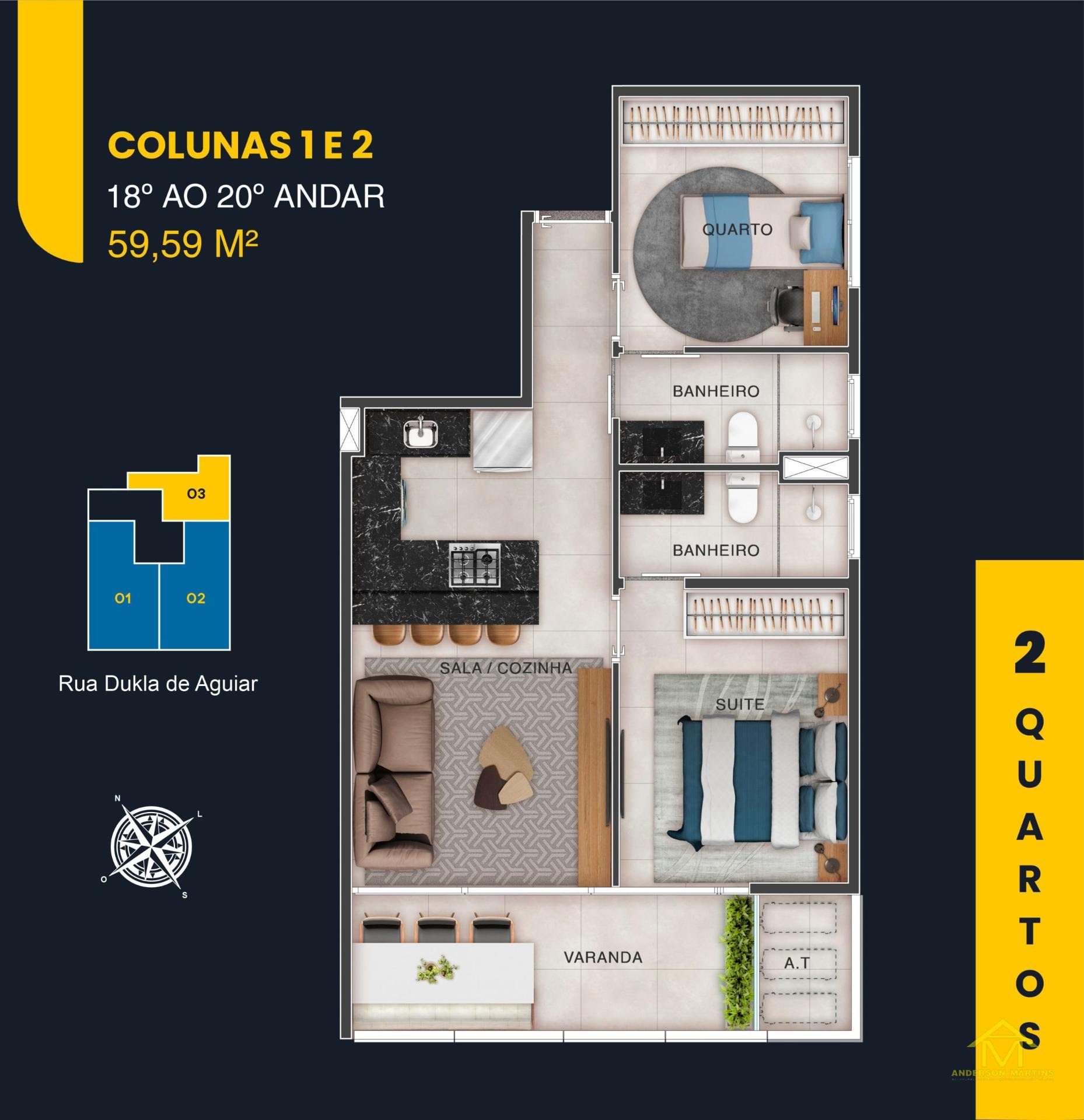 Apartamento à venda com 1 quarto, 1 banheiro e 30m² no Santa Helena, Vitória (ES) — foto 11 de 15