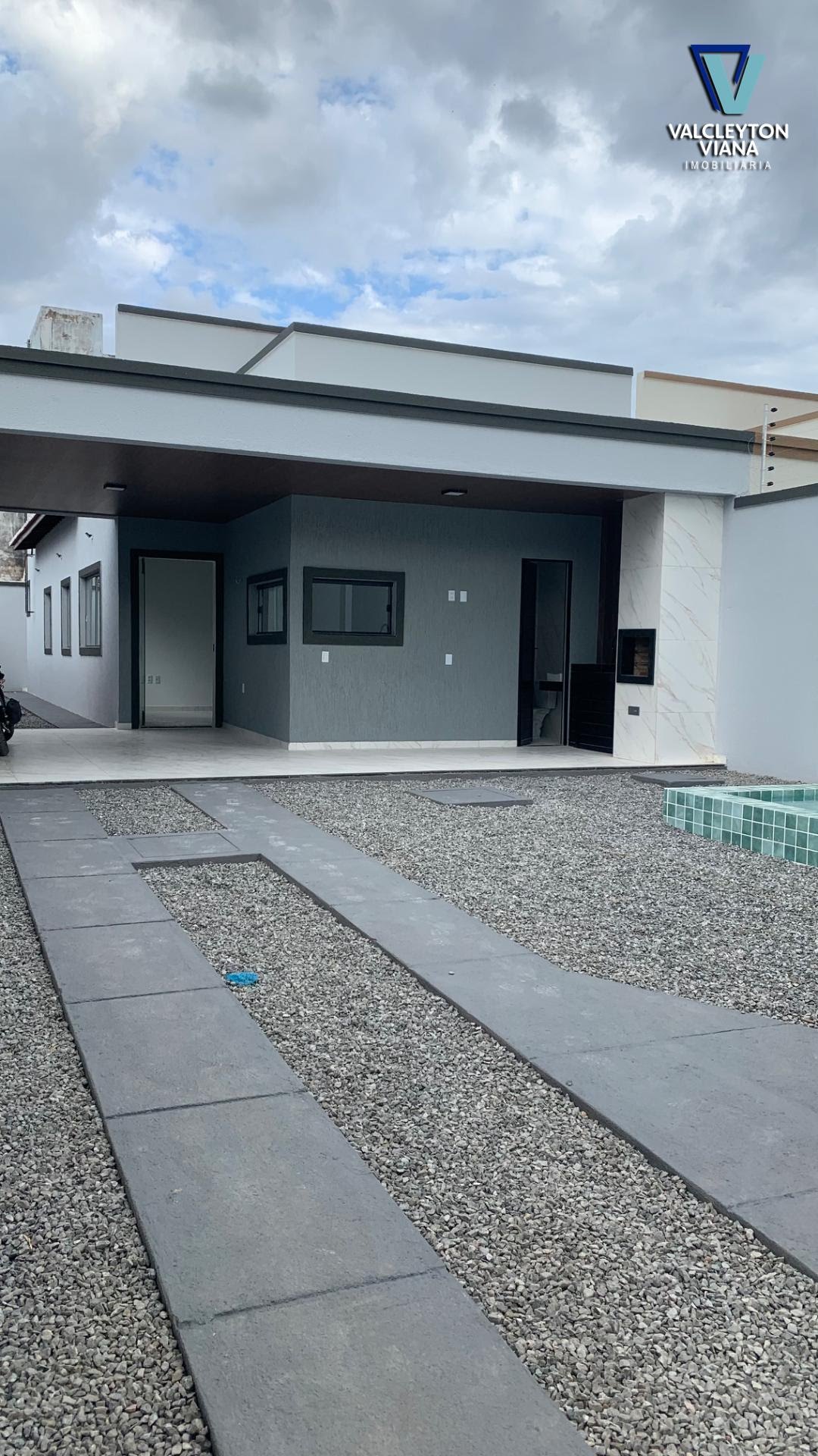 Garagem para 03 carros 