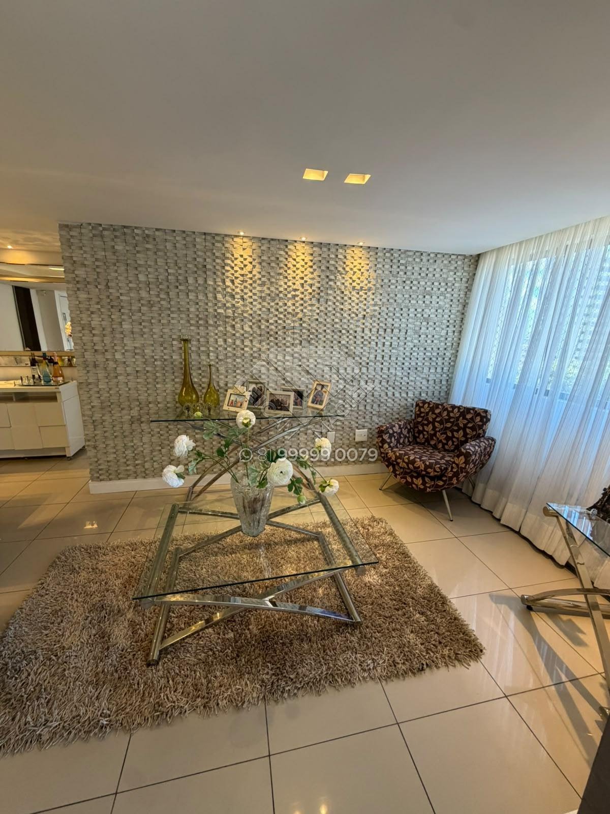 Compre Apartamento a bvenda no Edf. Quinta das Acácias com 152m², 3 quartos (2 suítes), móveis Dell Anno e 3 vagas cobertas. Agende visita com Leicam Maciel Imóveis.