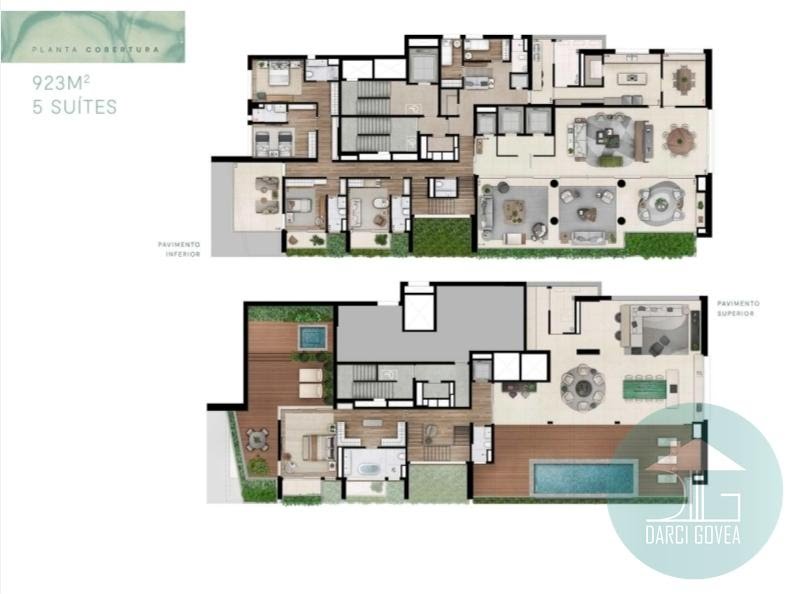 Cobertura à venda com 5 quartos, 5 suítes e 923m² no Vila Nova Conceição, São Paulo (SP) — foto 2 de 30