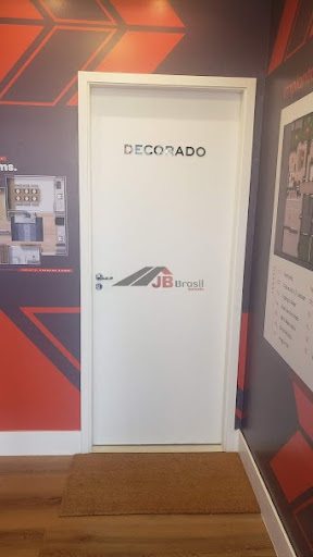 Entrada para o apto decorado