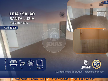 Loja / Salão em Santa Luzia  -  Jaboticabal