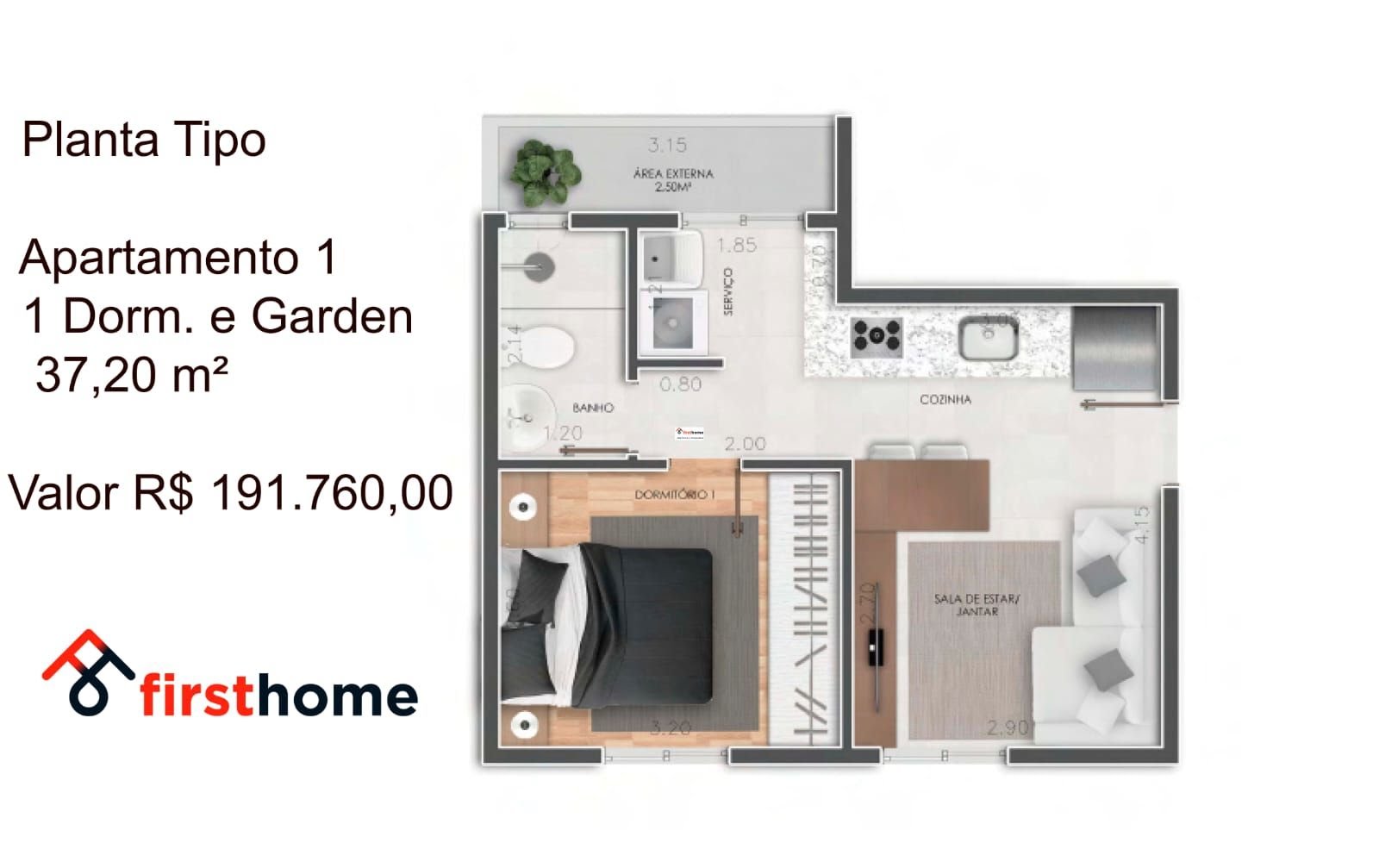 Apartamento, 1 quarto, 28 m² - Foto 17