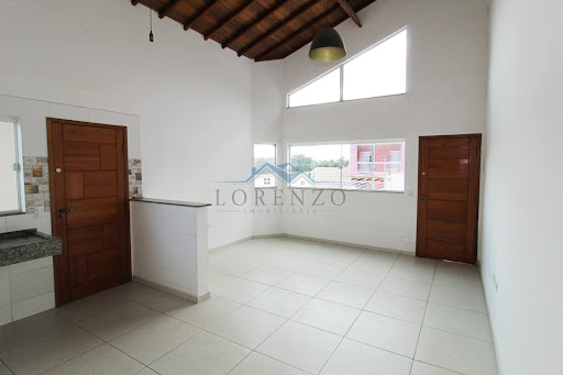 Sala de estar e cozinha