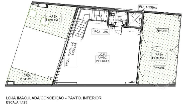 Planta 03 - 311 45m² - pavimento inferior