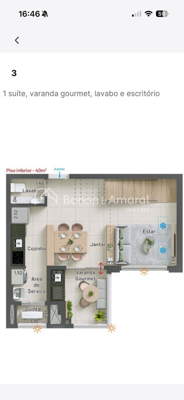 Apartamento, 1 quarto, 75 m² - Foto 6