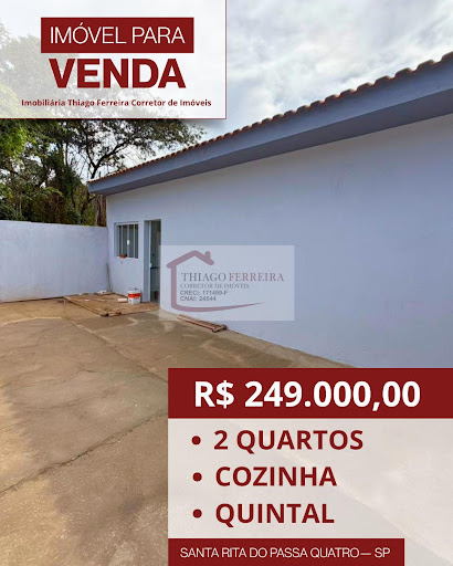 Casa em Recanto dos Pássaros  -  Santa Rita do Passa Quatro