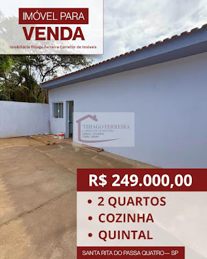 Casa em Recanto dos Pássaros  -  Santa Rita do Passa Quatro