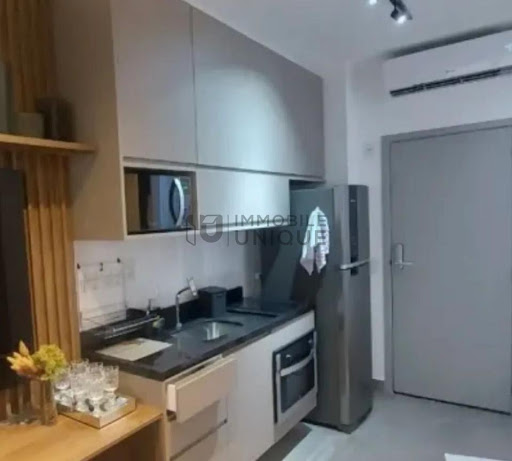 Studio Mobiliado 38m², 1 Dorm, 1 Vaga em Pinheiros/ SP.