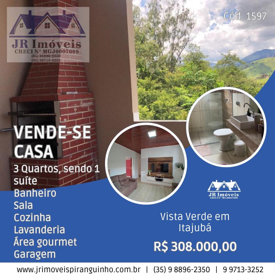 Casa à venda com 2 quartos, 1 suíte e 259m² no Vista Verde, Itajubá (MG) — foto 20 de 20